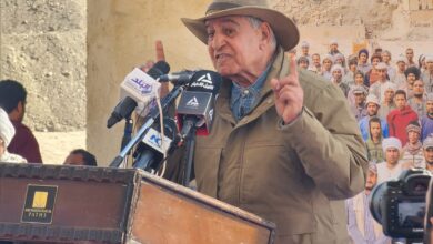 عالم الآثار المصرية الدكتور "زاهي حواس"