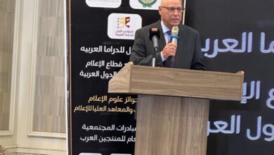 السفير "أحمد رشيد خطابي" الأمين العام المساعد رئيس قطاع الاعلام والاتصال بجامعة الدول العربية